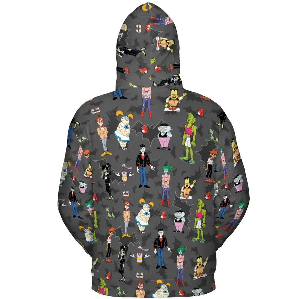 Gravedale High LineUp All-over Print Hoodie - 4