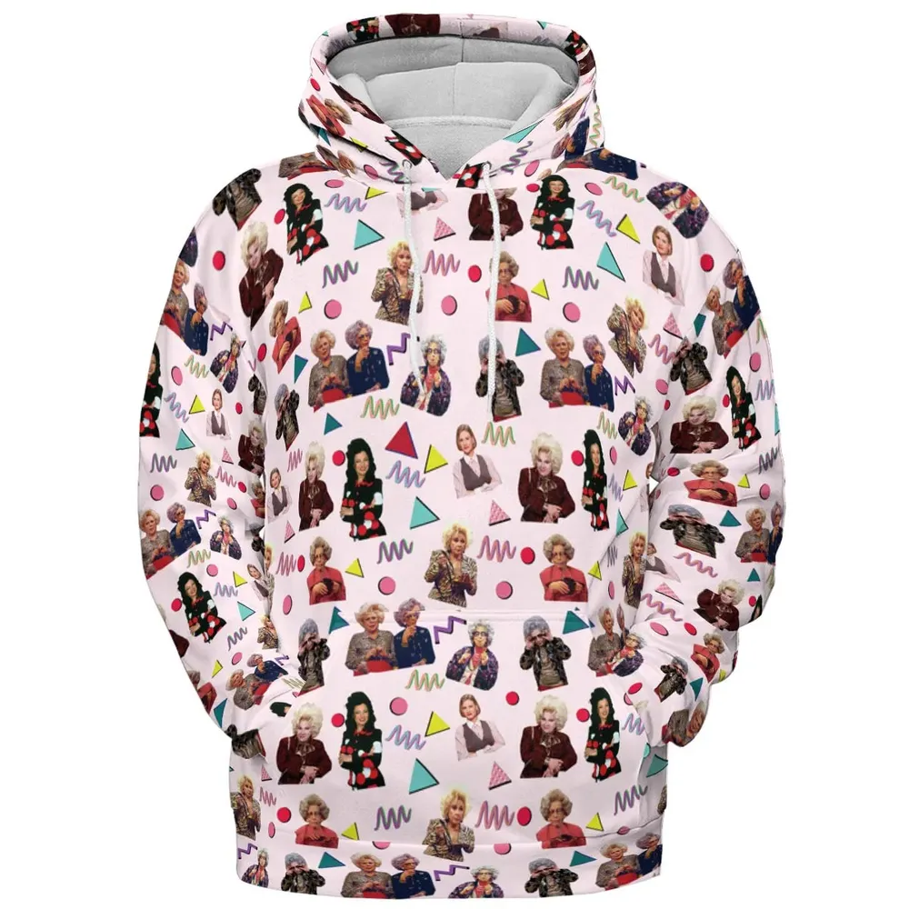 Judging You The Nanny All-over Print Hoodie - 2