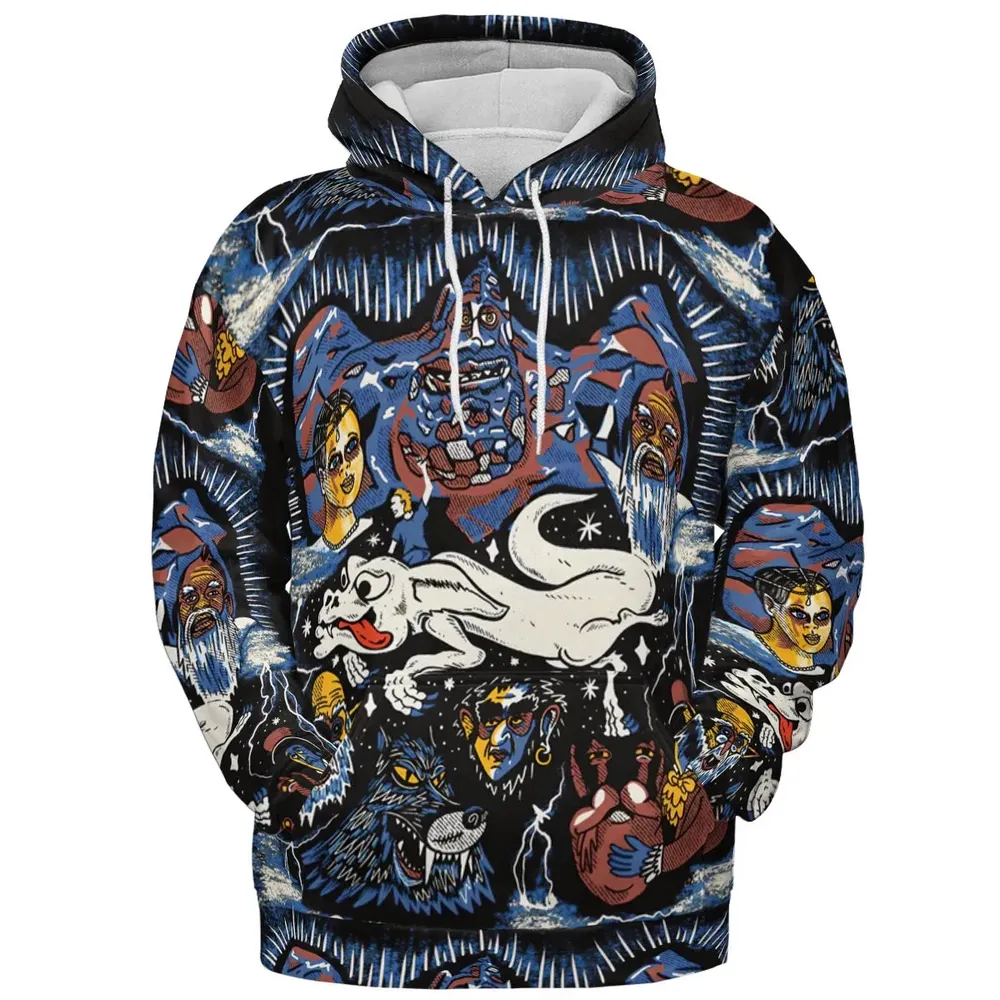 Mystery Falkor Neverending Story All-over Print Hoodie - 2