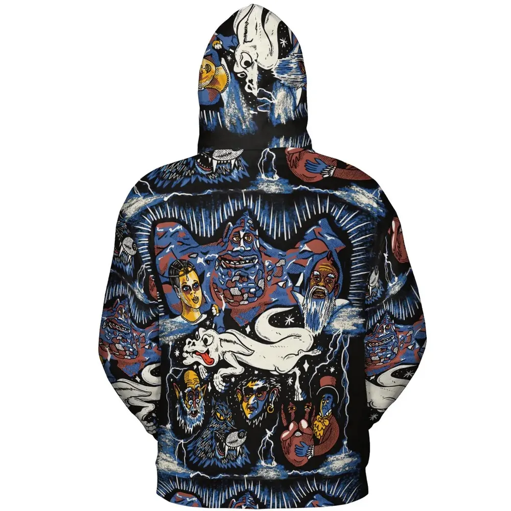 Mystery Falkor Neverending Story All-over Print Hoodie - 4