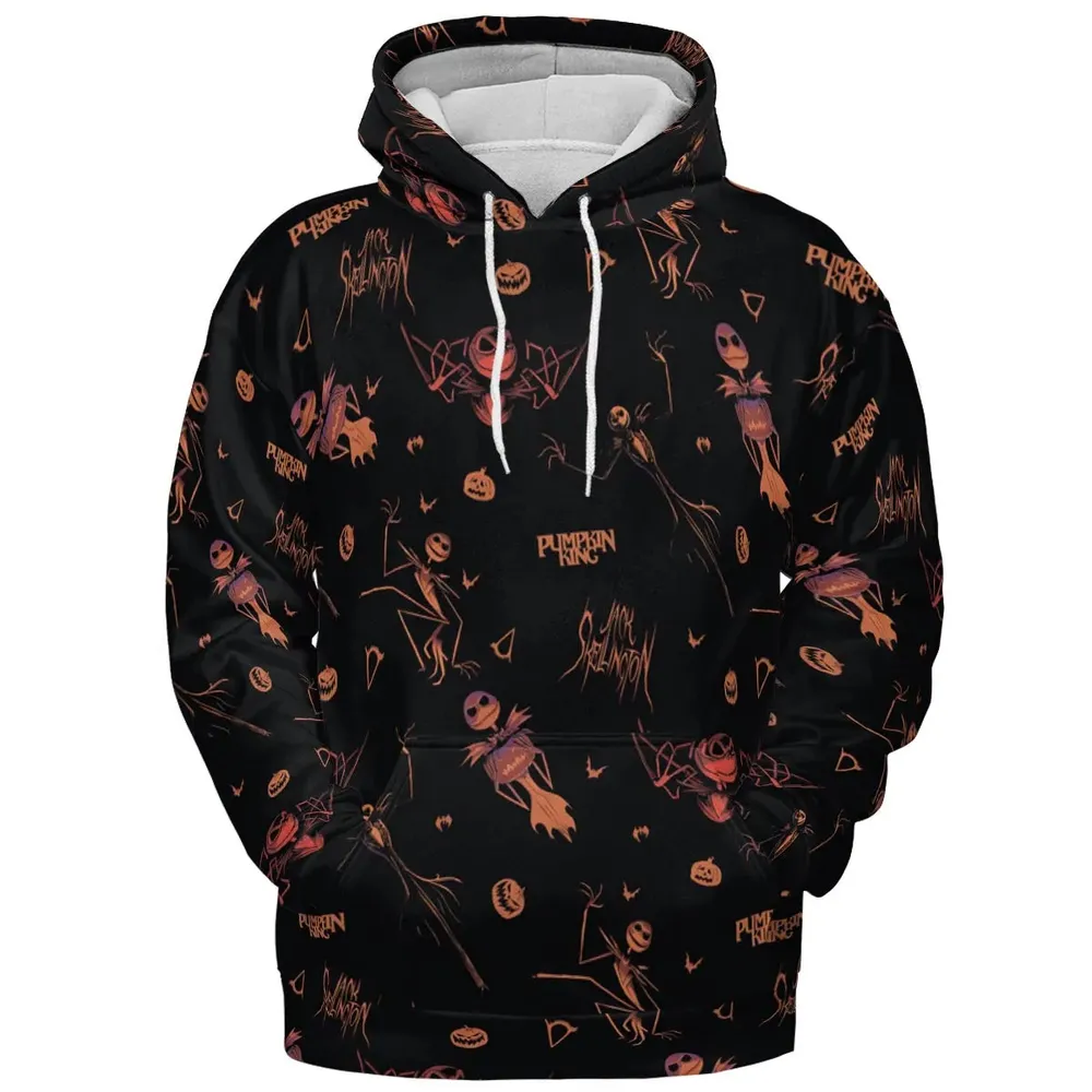 Pumpkin King Jack Skellington All-over Print Hoodie - 2