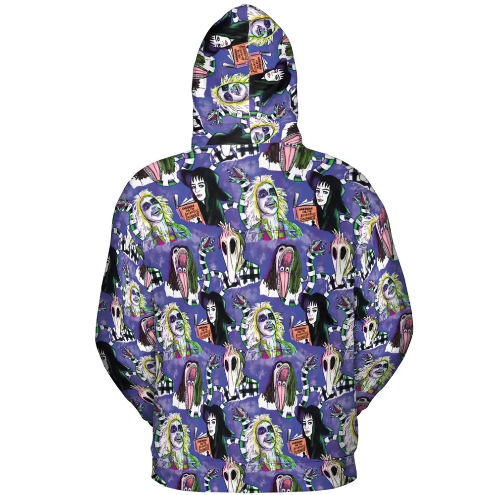 Beetle and Crew Beetlejuice All-over Print Hoodie - 4