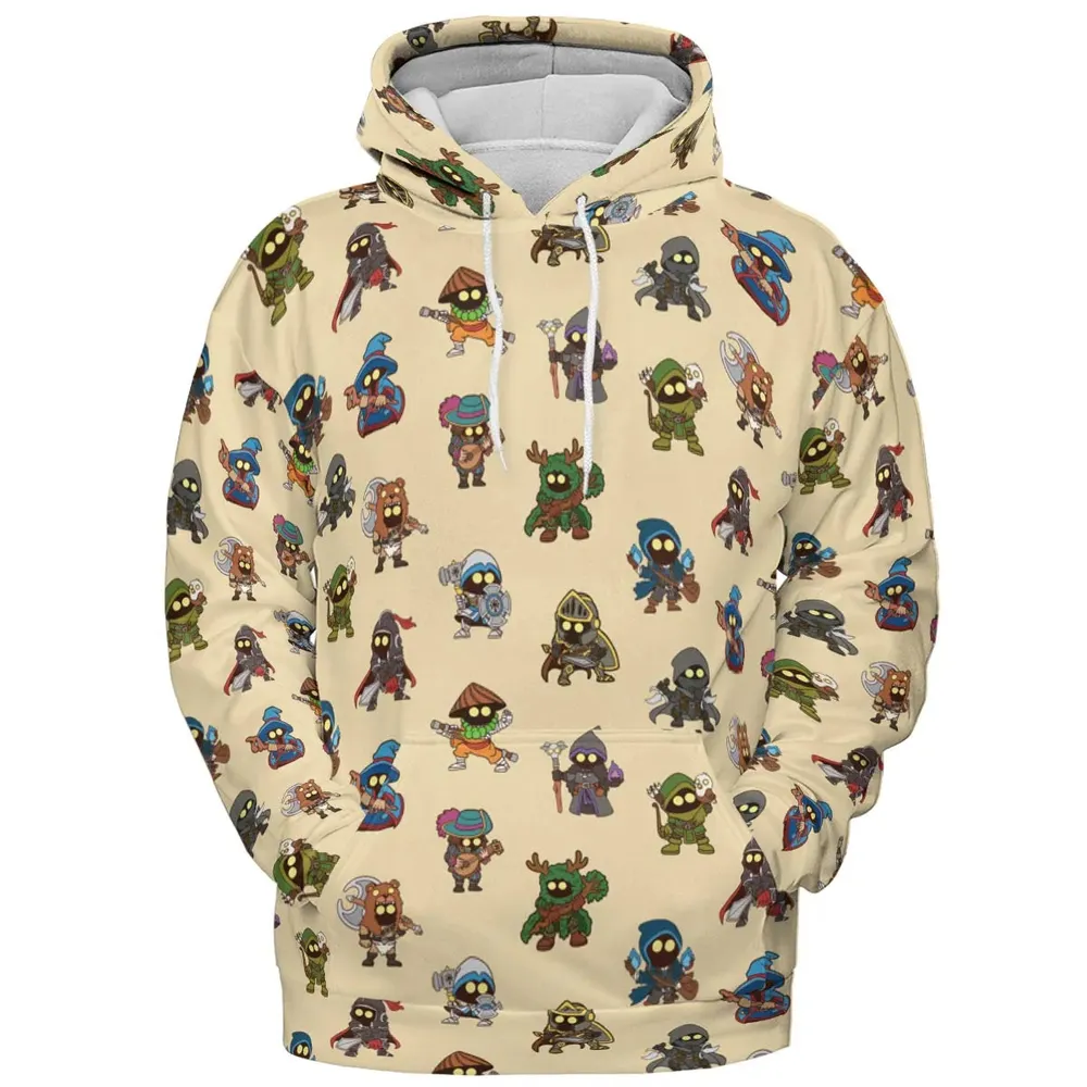 Little Adventurer DnD All-over Print Hoodie - 2