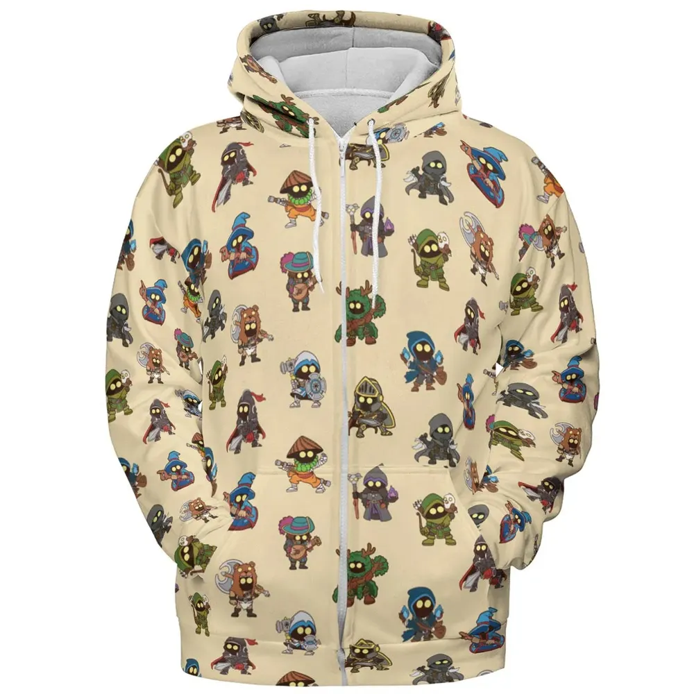 Little Adventurer DnD All-over Print Hoodie - 3