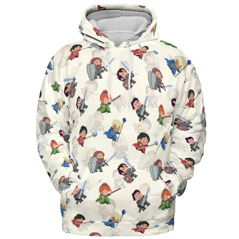 Pixel Fantasy Final Fantasy All-over Print Hoodie - 2