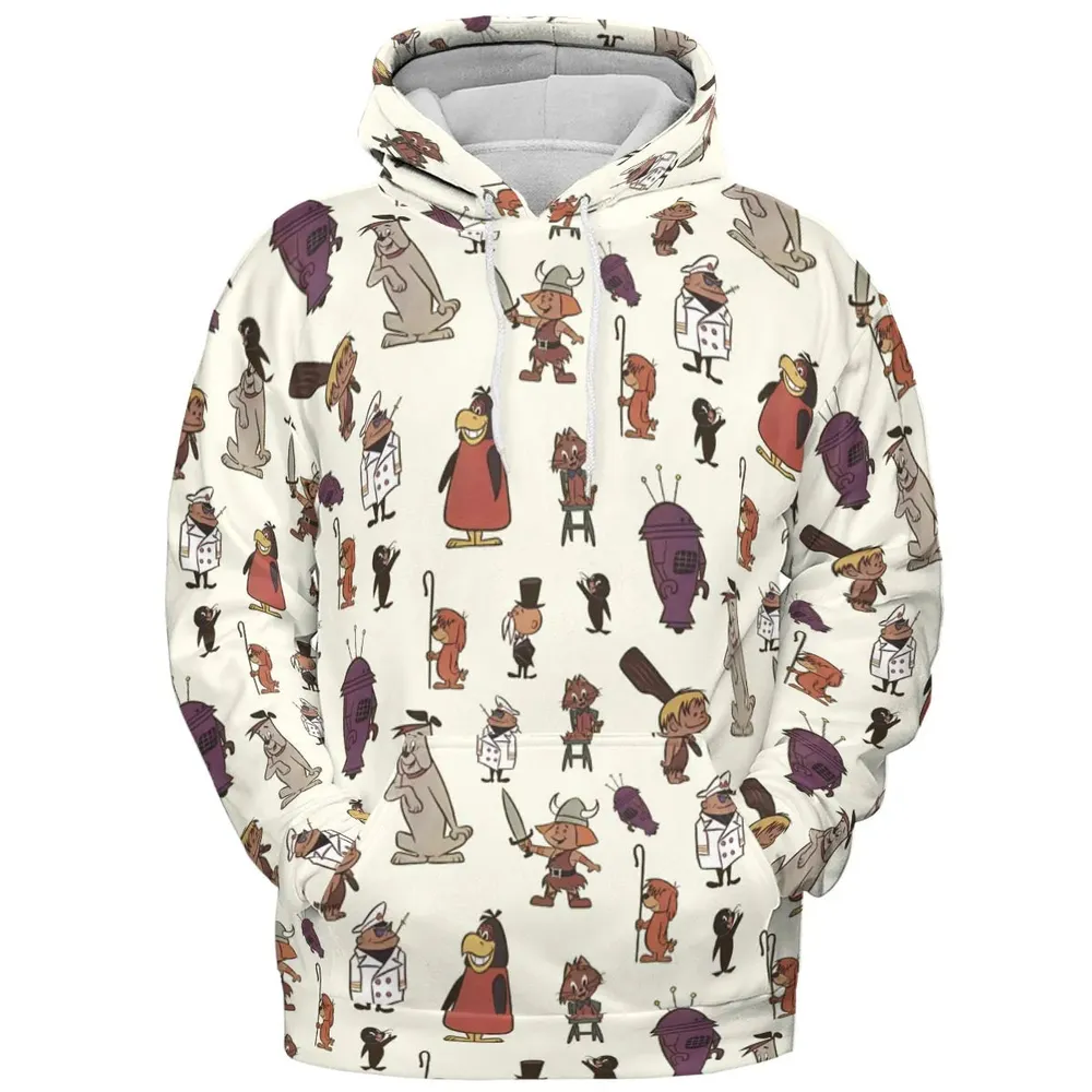 The Ruff and Reddy Show All-over Print Hoodie - 2