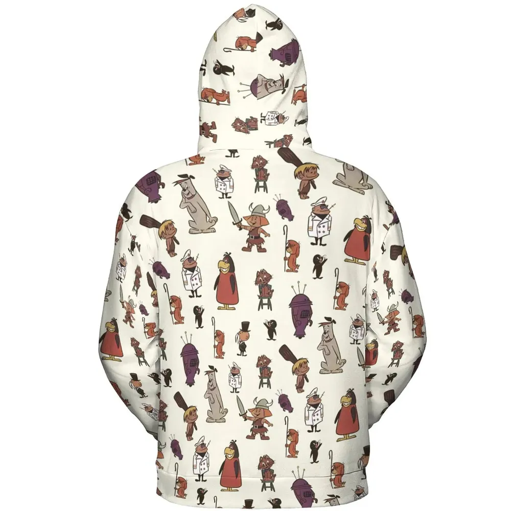 The Ruff and Reddy Show All-over Print Hoodie - 4