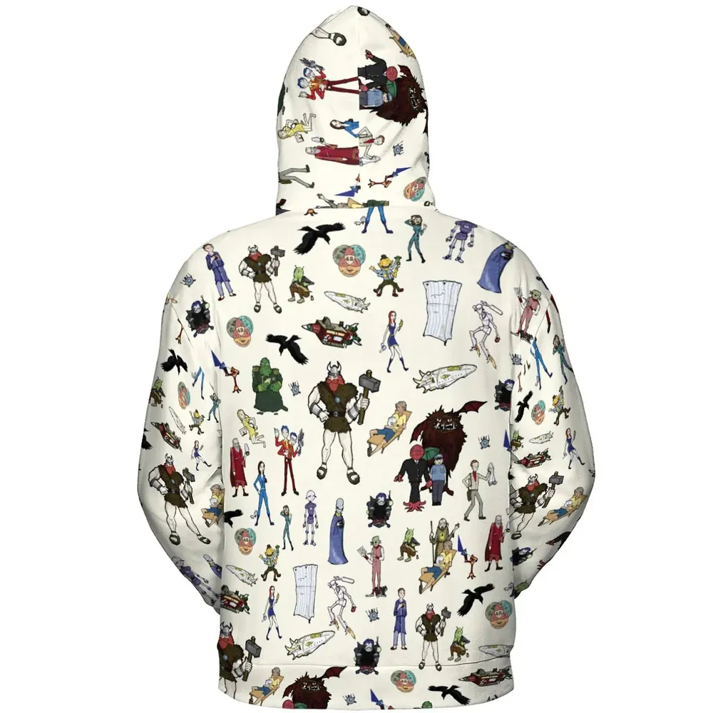 Don't Panic The Hitchhiker's Guide to the Galaxy All-over Print Hoodie - 4