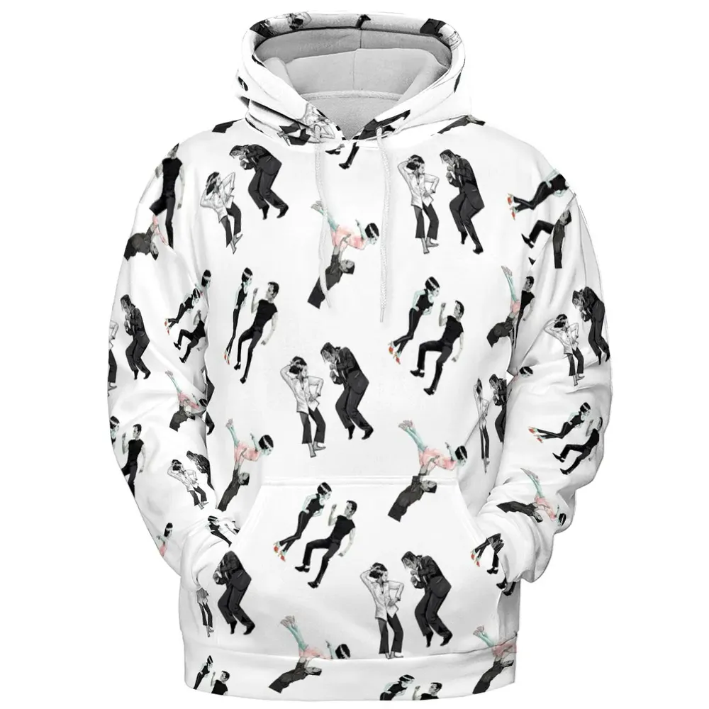 Frankenstein And Bride Movie Dance Scenes All-over Print Hoodie - 2