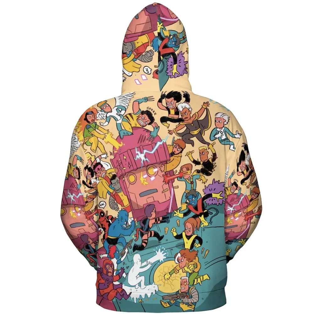 Super Style X-Men All-over Print Hoodie - 4