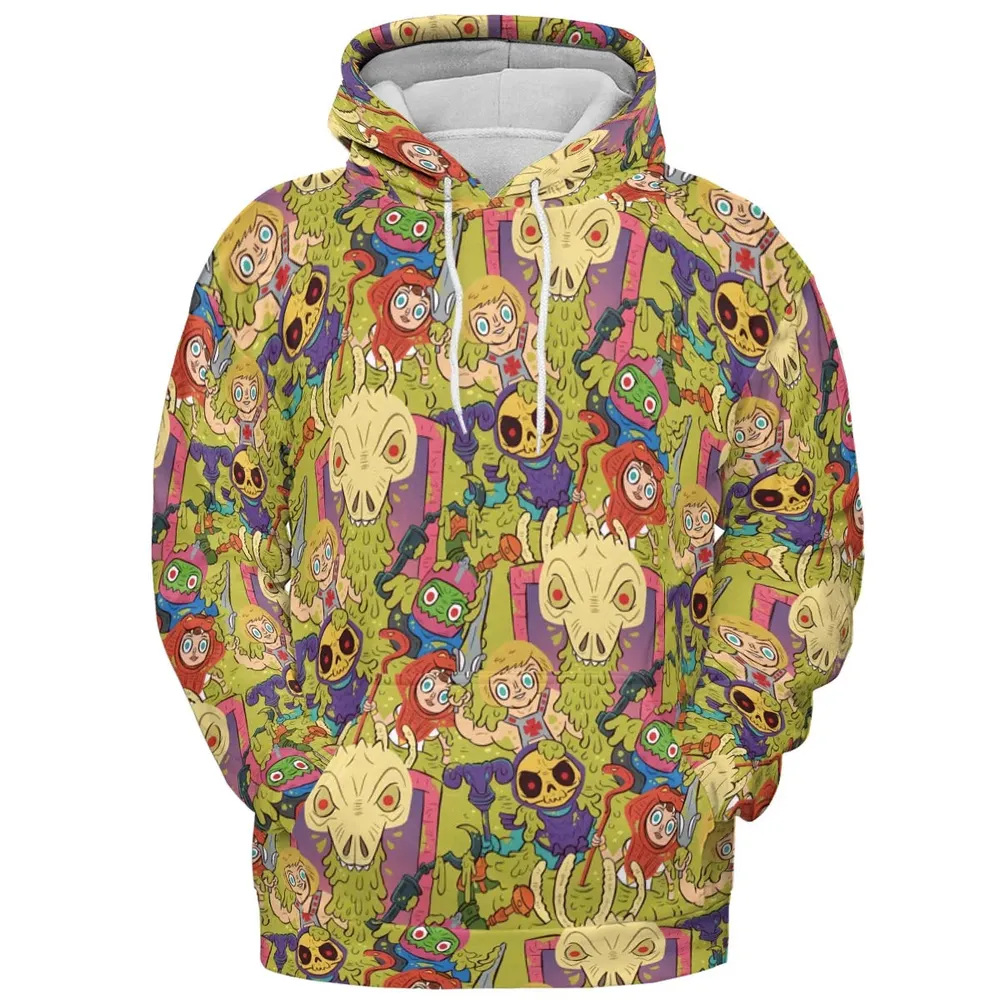 Victims of the Slime Pit He-Man and the Masters of the Universe All-over Print Hoodie - 2