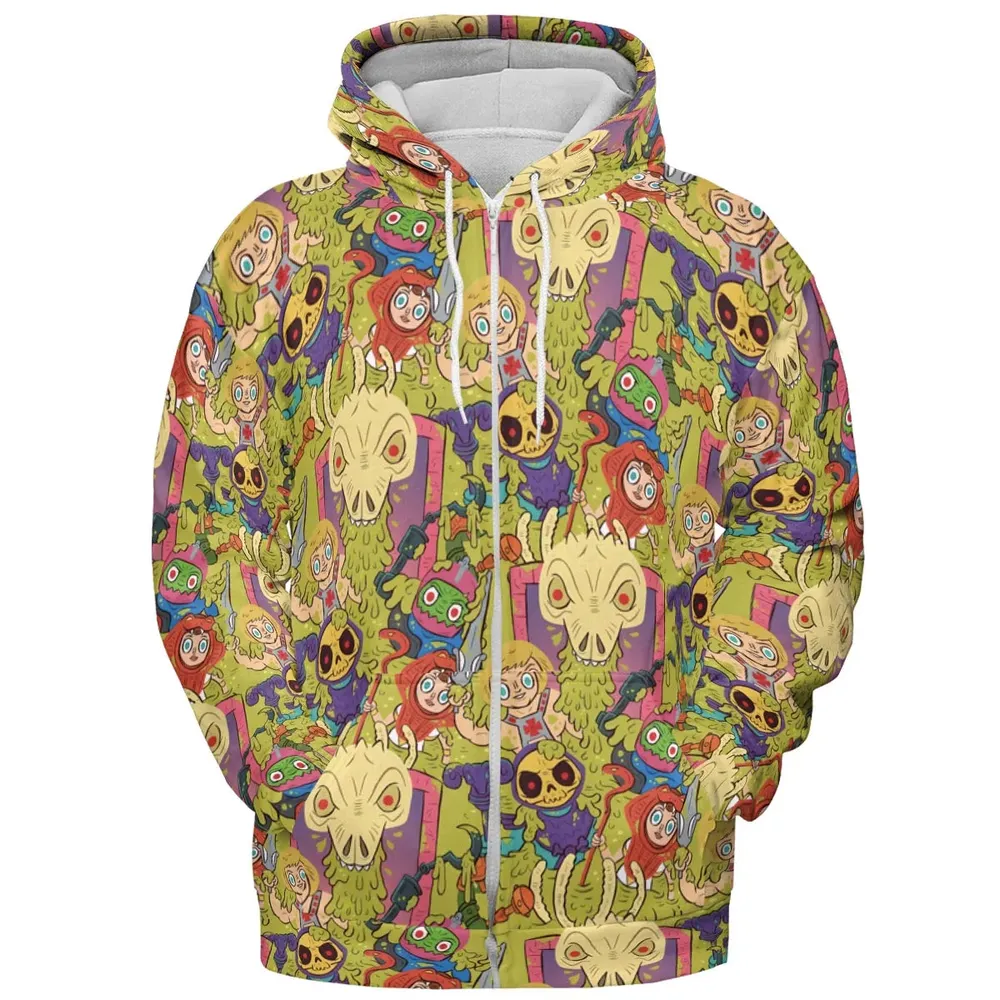 Victims of the Slime Pit He-Man and the Masters of the Universe All-over Print Hoodie - 3