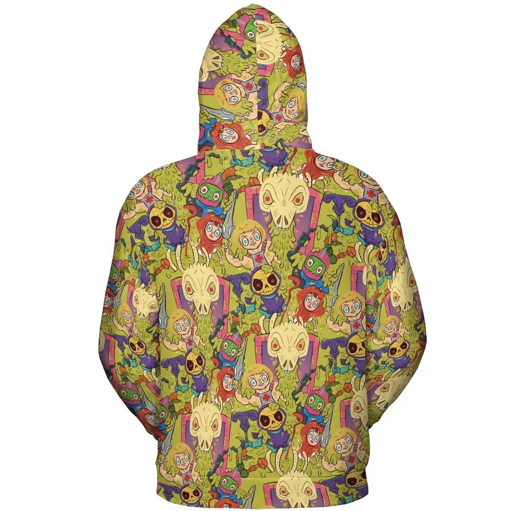 Victims of the Slime Pit He-Man and the Masters of the Universe All-over Print Hoodie - 4