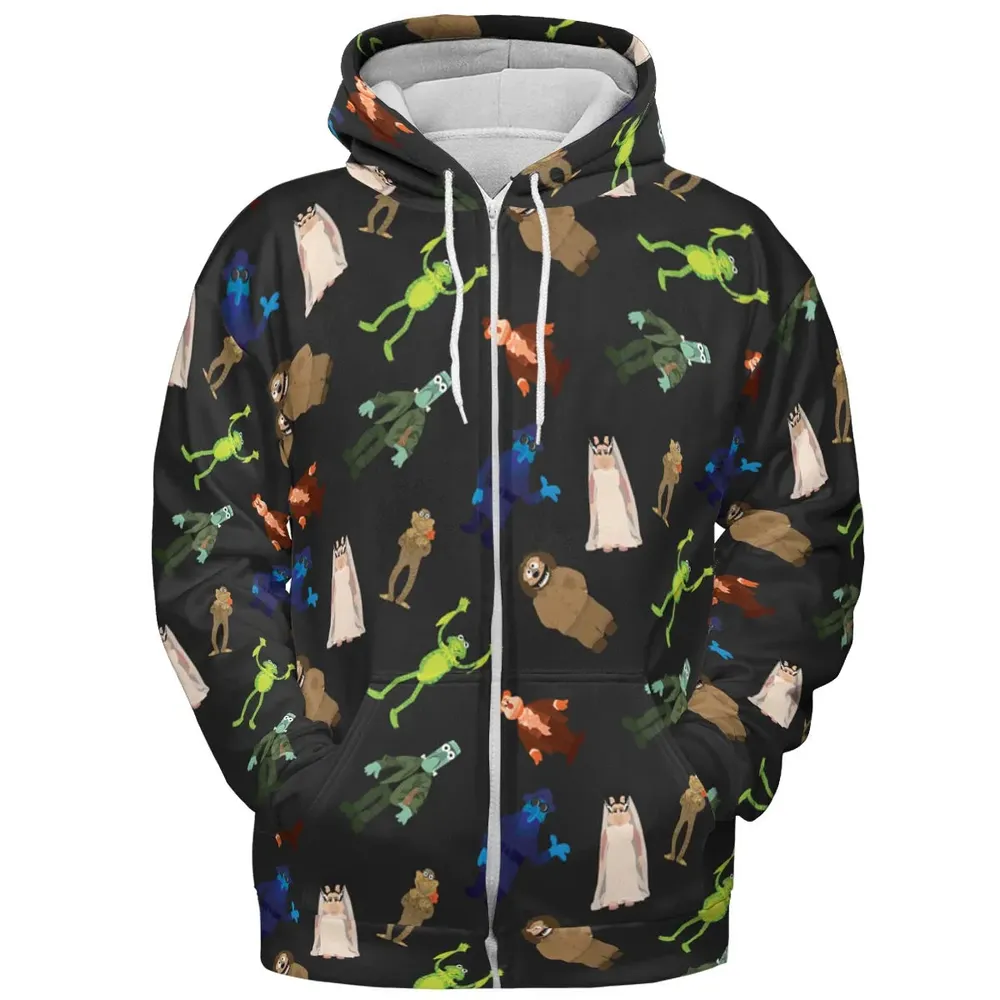 Muppet Monster All-over Print Hoodie - 3