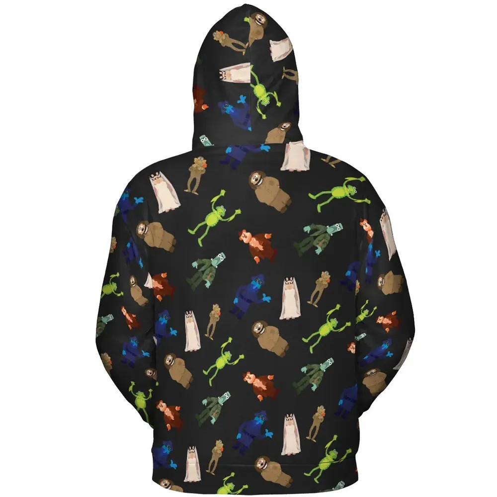 Muppet Monster All-over Print Hoodie - 4