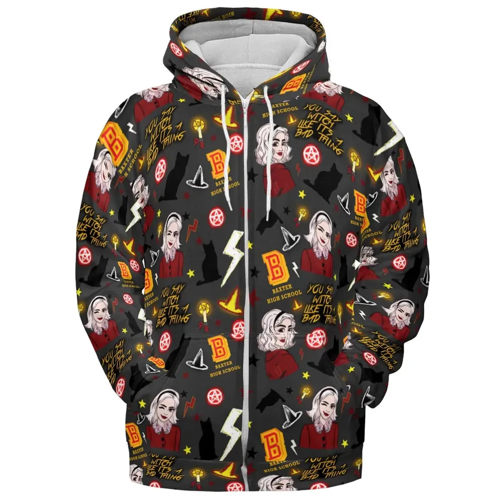 Chilling Adventures All-over Print Hoodie - 3