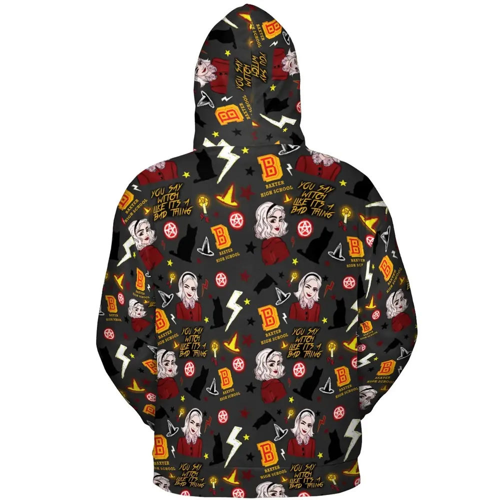 Chilling Adventures All-over Print Hoodie - 4