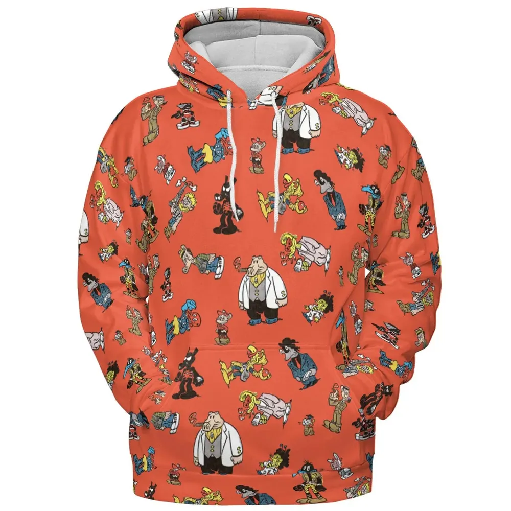 Cast of Peter Porker All-over Print Hoodie - 2