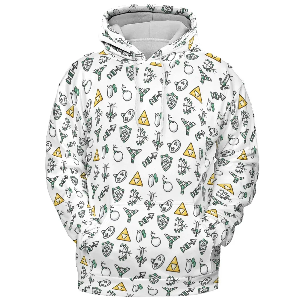 The Zelda Pixel Style All-over Print Hoodie - 2