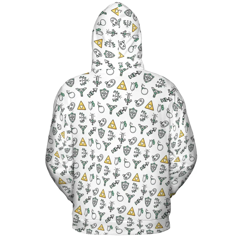 The Zelda Pixel Style All-over Print Hoodie - 4