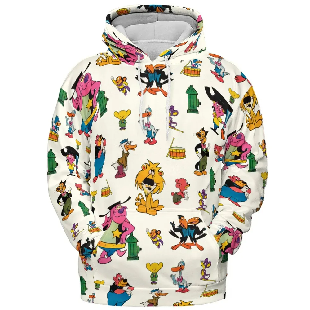 Terrytoons Characters All-over Print Hoodie - 2