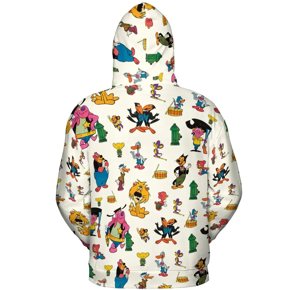 Terrytoons Characters All-over Print Hoodie - 4