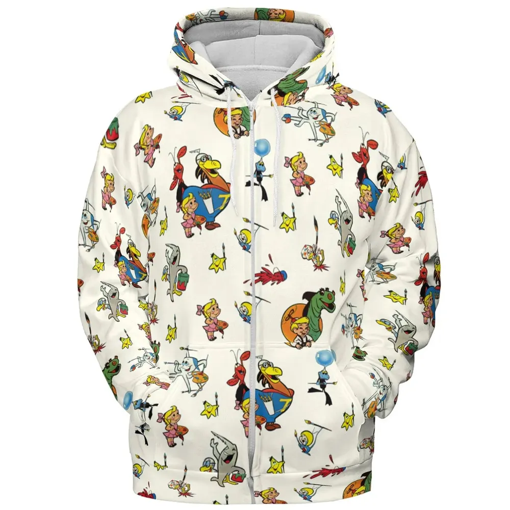 The Bob Clampett Characters All-over Print Hoodie - 3