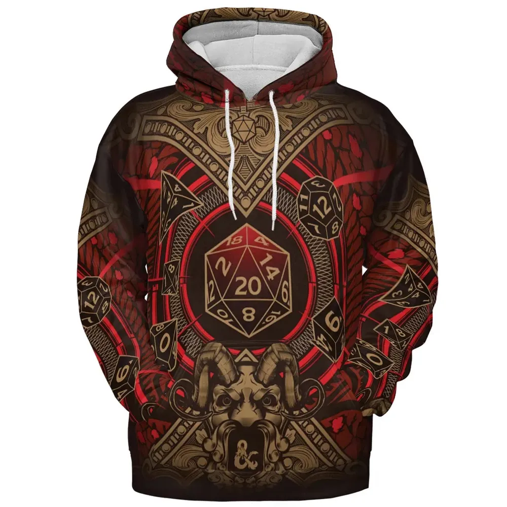 Critical Style DnD All-over Print Hoodie - 2