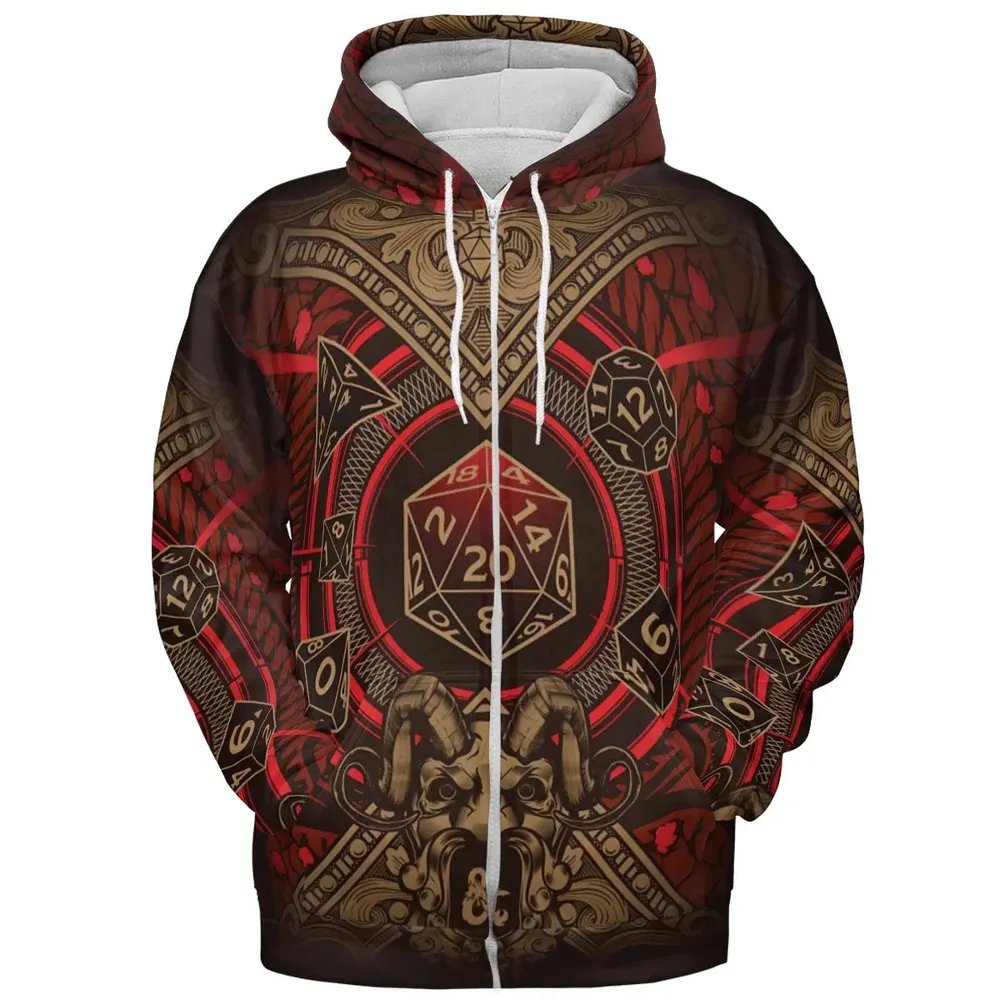 Critical Style DnD All-over Print Hoodie - 3