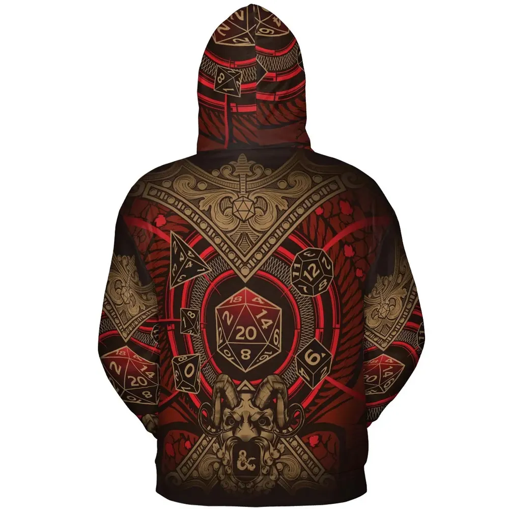 Critical Style DnD All-over Print Hoodie - 4