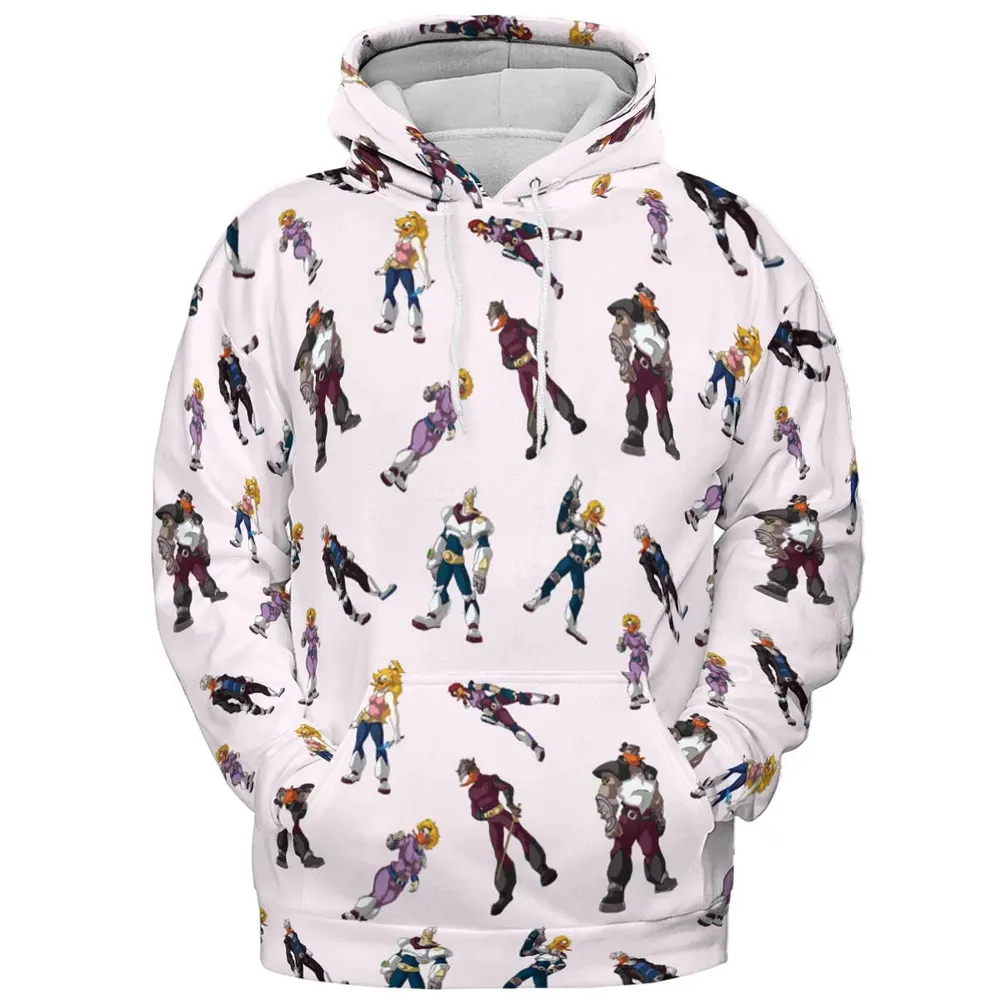 Mighty Ducks The Animated Series Characters All-over Print Hoodie - 2