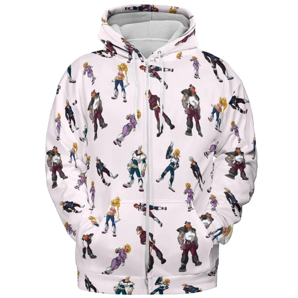 Mighty Ducks The Animated Series Characters All-over Print Hoodie - 3