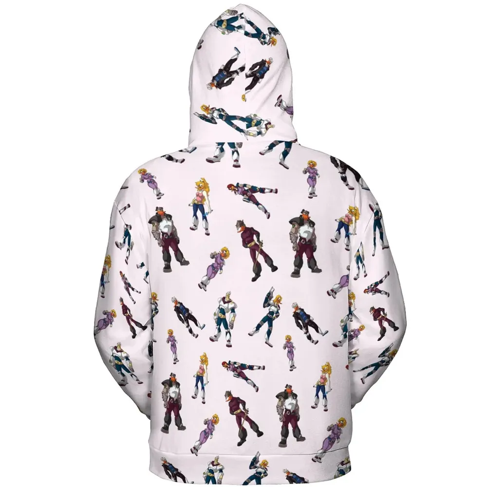 Mighty Ducks The Animated Series Characters All-over Print Hoodie - 4