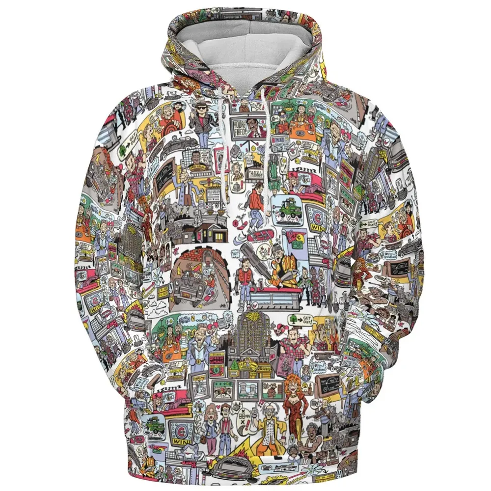 Back To Style Back To The Future All-over Print Hoodie - 2