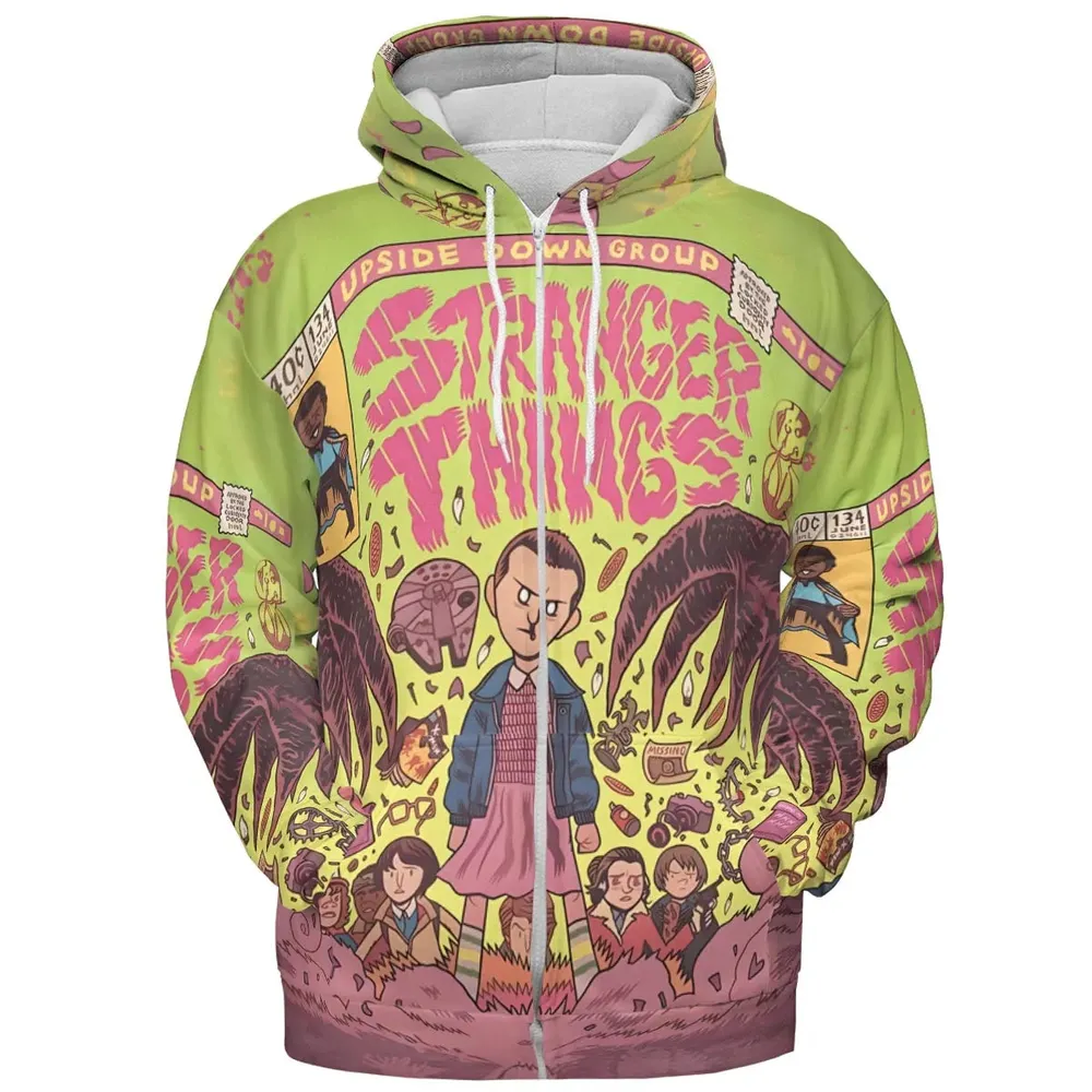 Into The Unknown Stranger Things All-over Print Hoodie - 3