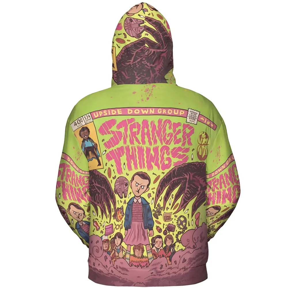 Into The Unknown Stranger Things All-over Print Hoodie - 4
