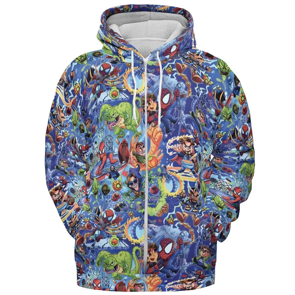 Web Slinger Spider Man All-over Print Hoodie - 3