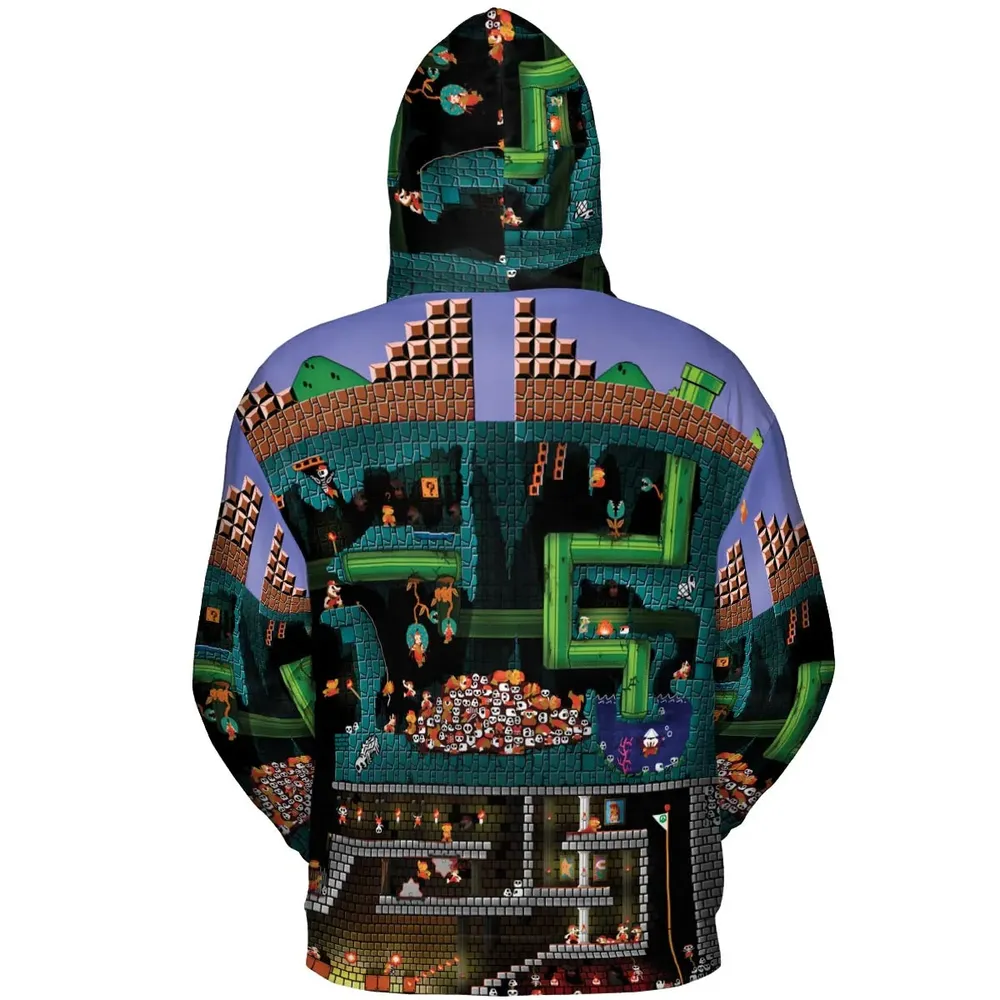 The Pit Super Mario All-over Print Hoodie - 4