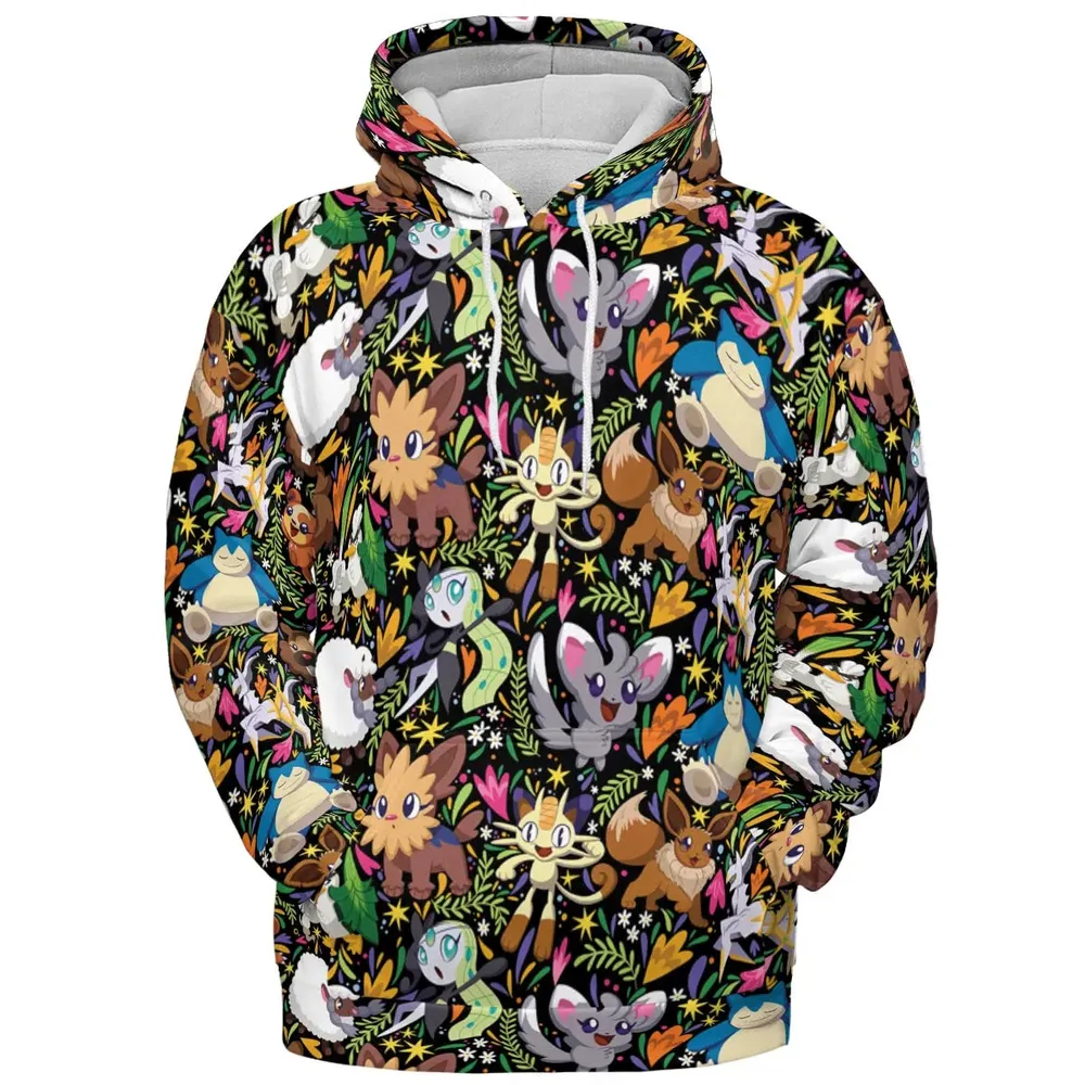 Exotic Tropical Pokemon All-over Print Hoodie - 2