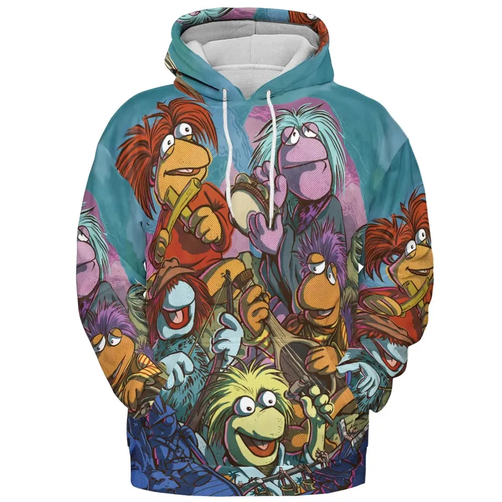 Fraggle Rock Larsen The Muppets All-over Print Hoodie - 2