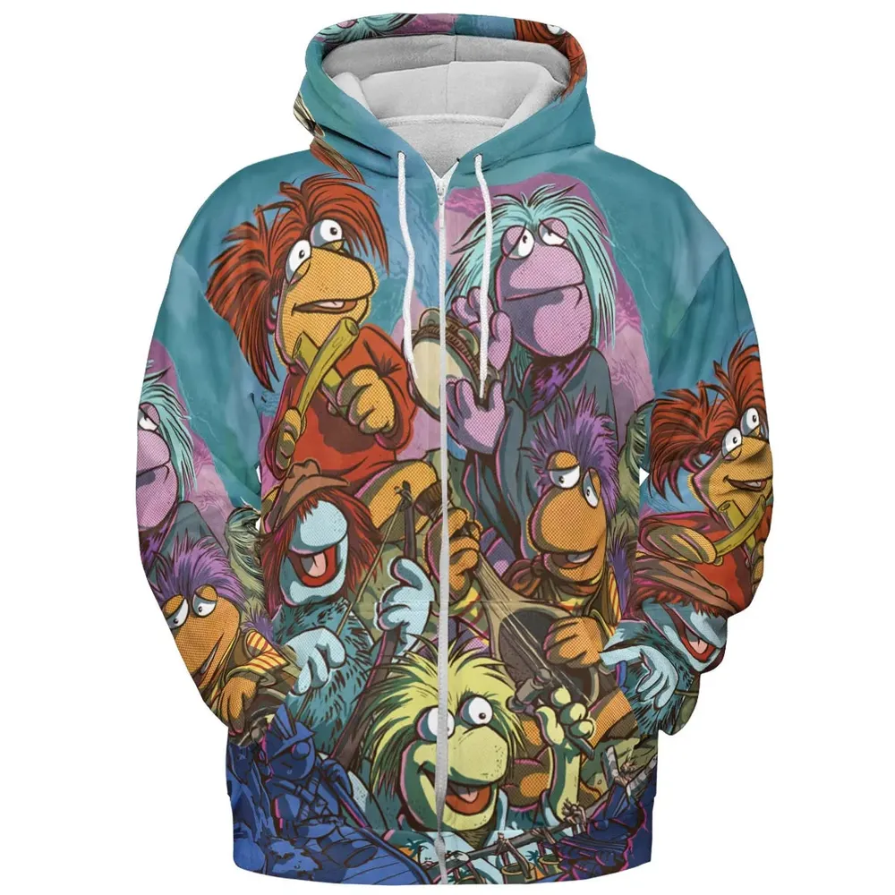 Fraggle Rock Larsen The Muppets All-over Print Hoodie - 3