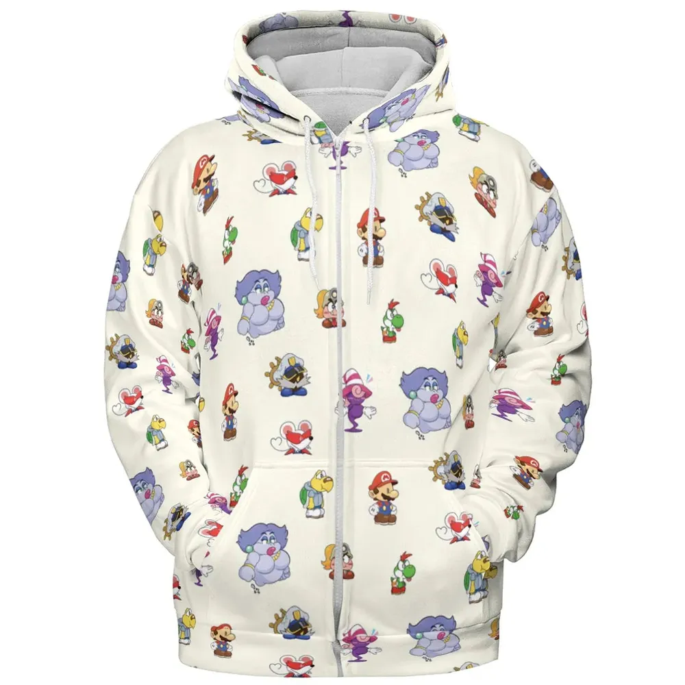 Play In Style Super Mario All-over Print Hoodie - 3