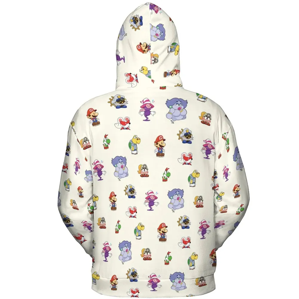 Play In Style Super Mario All-over Print Hoodie - 4