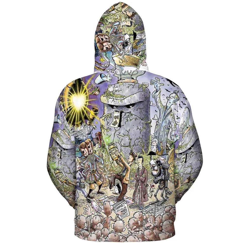 42 Meaning Of Life The Hitchhiker's Guide to the Galaxy All-over Print Hoodie - 4