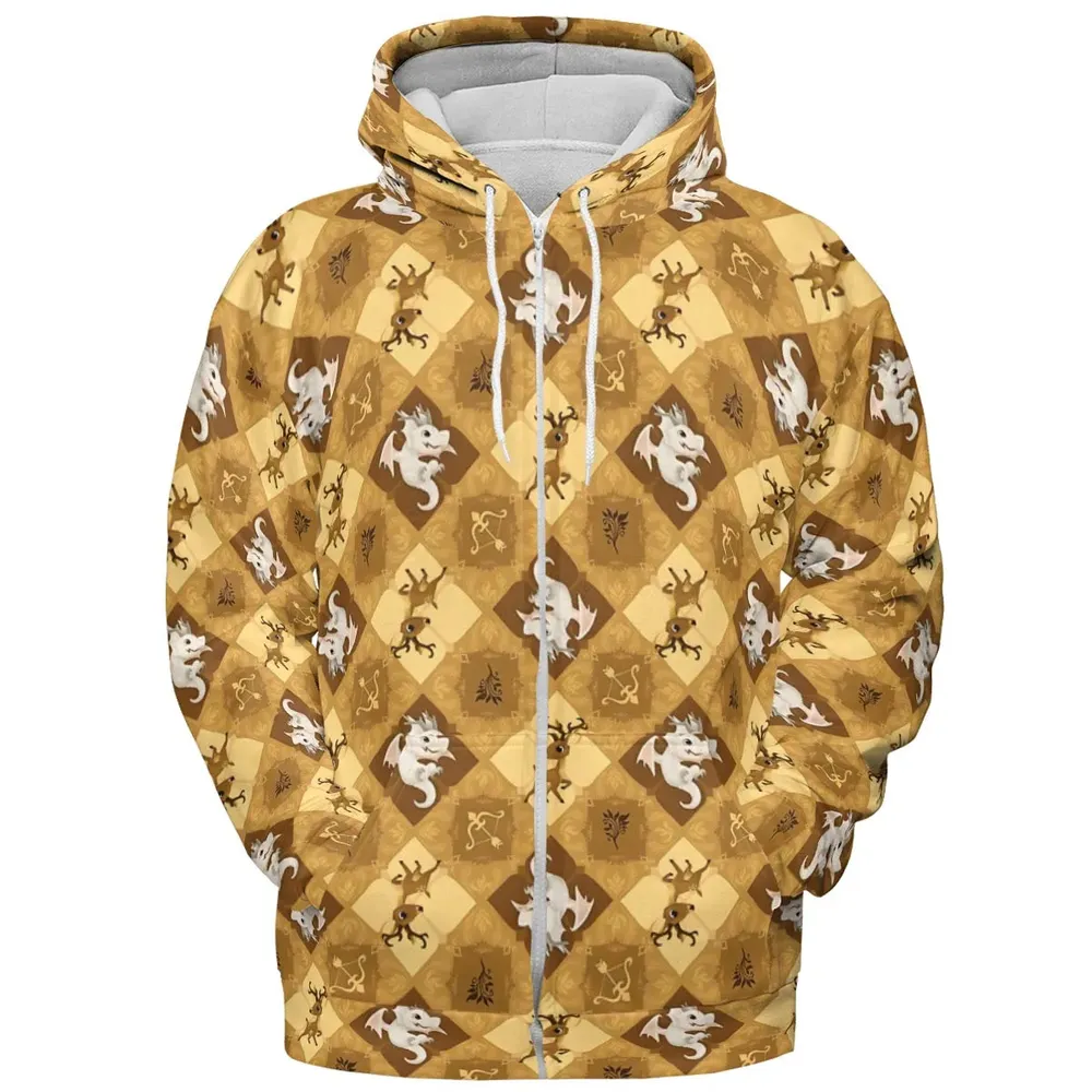Golden Deer Fire Emblem All-over Print Hoodie - 3