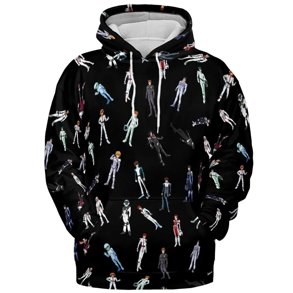 Gundam Pilot Suits Gundam Mobile All-over Print Hoodie - 2