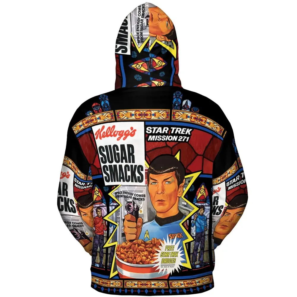 Sugar Smacks Star Trek All-over Print Hoodie - 4