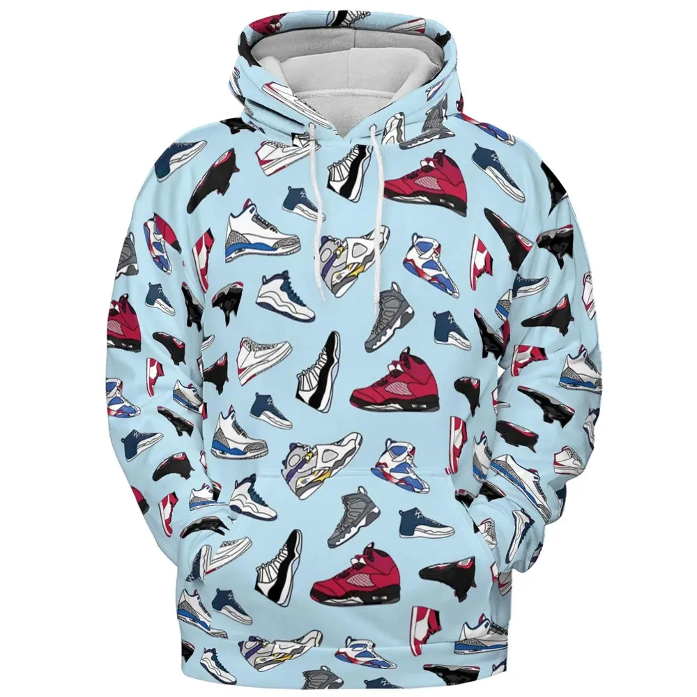 Sneaker Freak All-over Print Hoodie - 2
