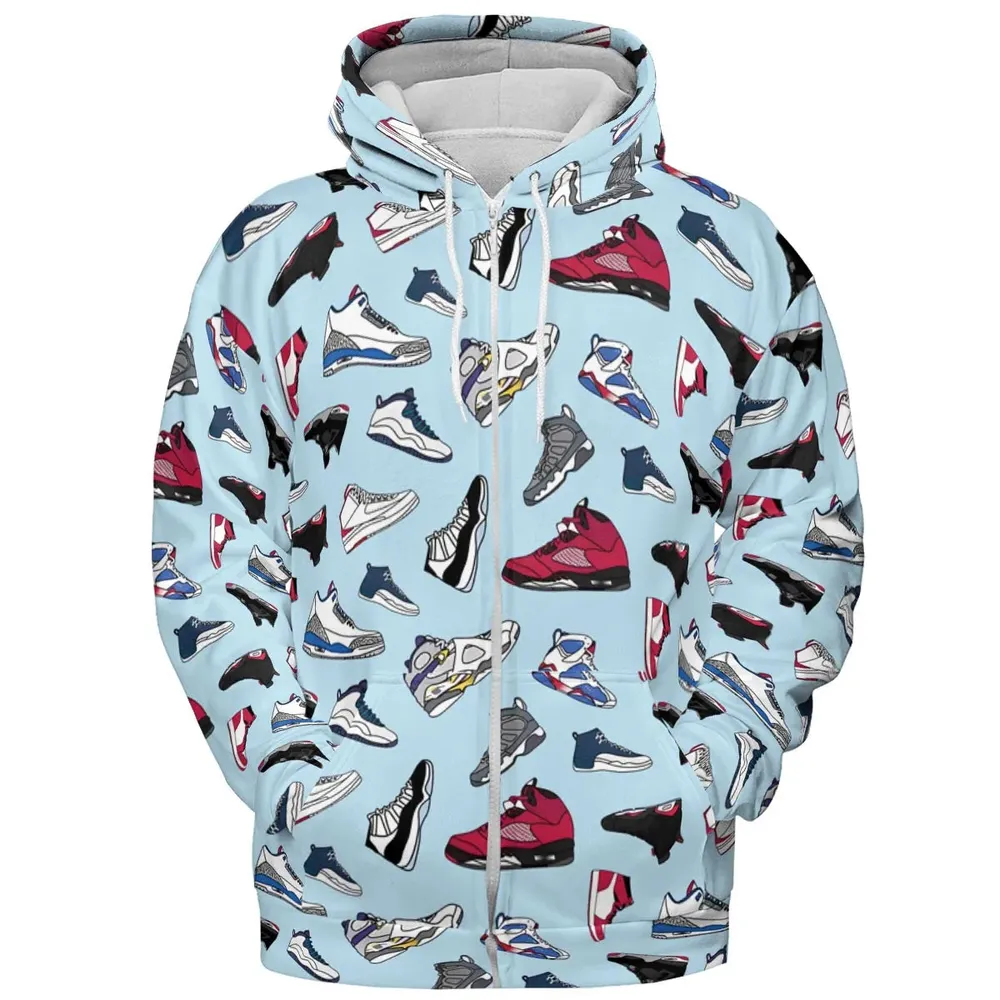 Sneaker Freak All-over Print Hoodie - 3