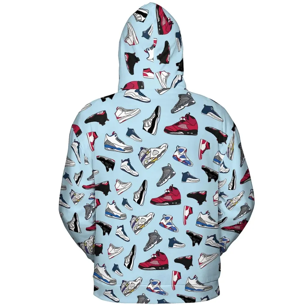 Sneaker Freak All-over Print Hoodie - 4